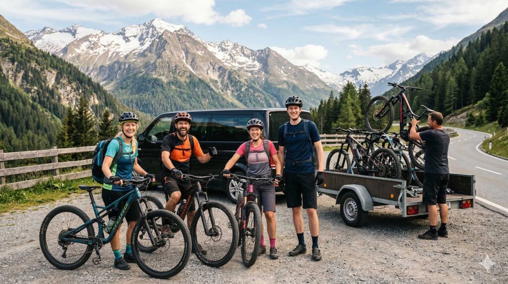 bike shuttle tirol südtirol